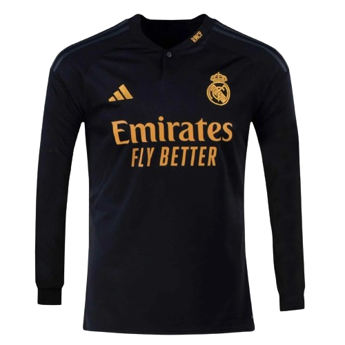 Camisa Real Madrid Away Manga comprida 23/24 - Adidas Torcedor Masculina