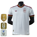Camisa Espanha II 2026/27 - PATCH CAMPEÃO DO MUNDO + PATCHS COPA DO MUNDO - PLAYER - PERSONALIZADA