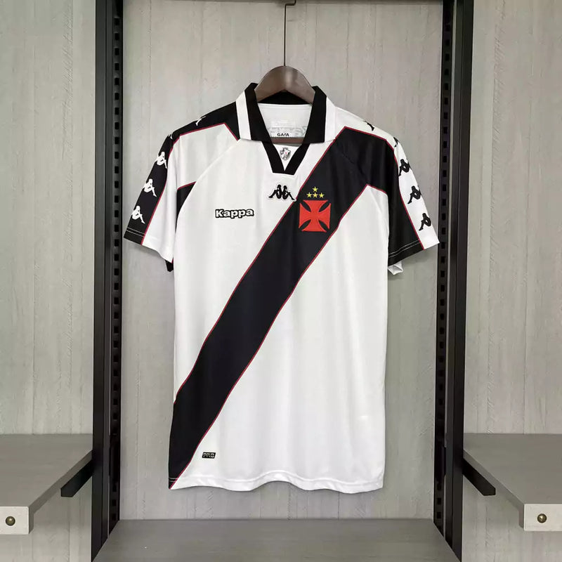 Camisa Vasco Away Branca 1997  - Versão Retro