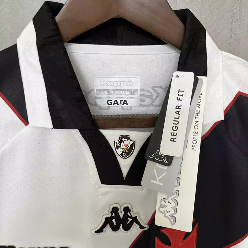 Camisa Vasco Away Branca 1997  - Versão Retro