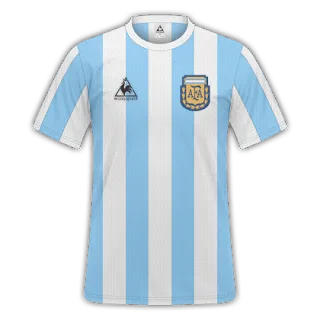 Camisa Argentina Home 1986 -  Adidas Versão Retro