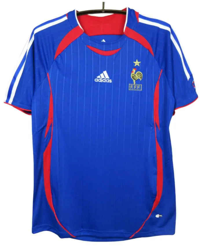 Camisa França Home 2006- Adidas Versão Retro