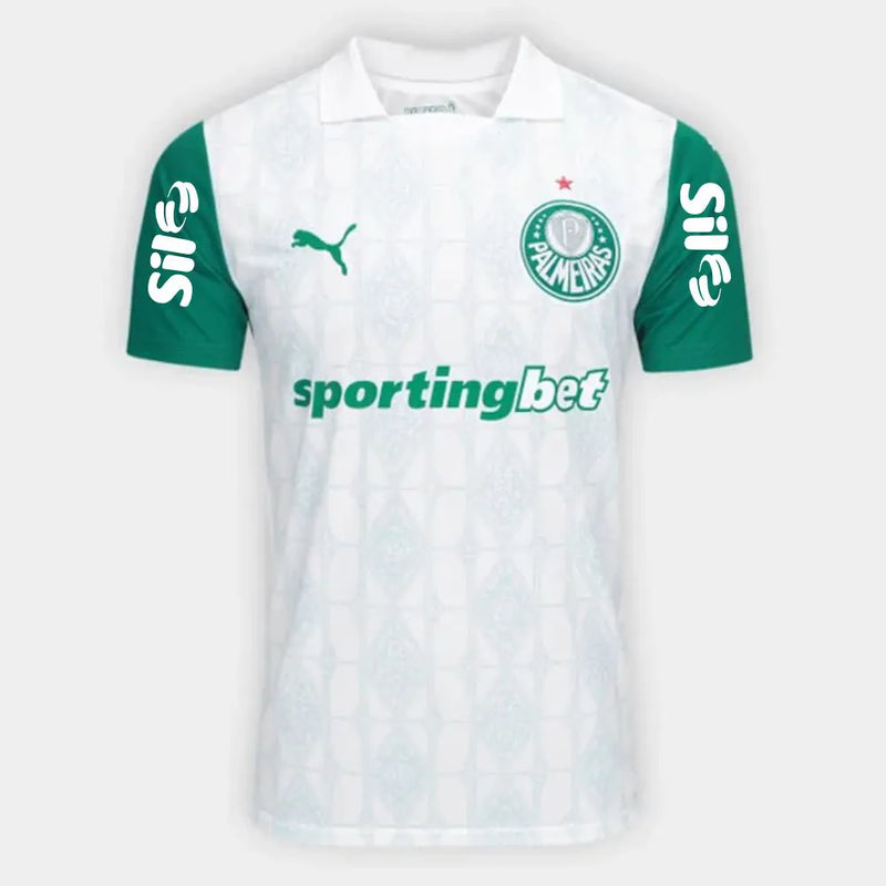 Camisa Palmeiras Away + Patrocínios 25/26 - Puma Versão Torcedor
