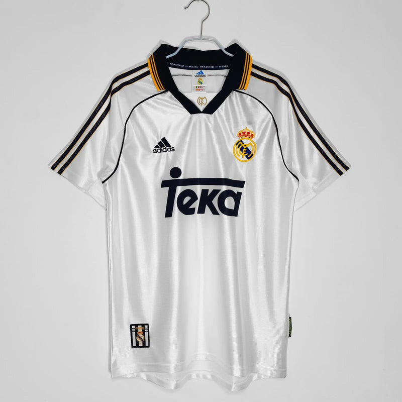 Camisa Real Madrid Home 1998/00 - Adidas Versão Retro