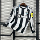 Camisa Newcastle United Home Manga Comprida 2025/26 - Masculina