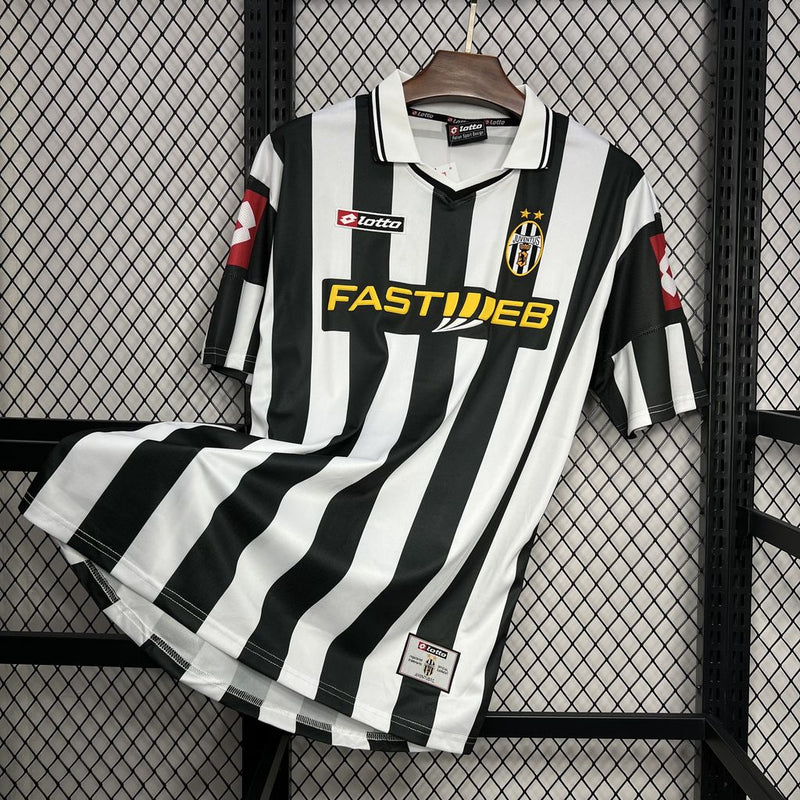 Camisa Juventus Home  2001/02 - Versão Retro