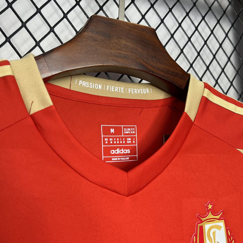 Camisa Standard Liege Home 24/25 - Adidas Torcedor Masculina