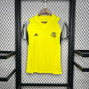 Camisa Flamengo Treino Amarela 2024/25 - Adidas Feminina