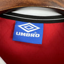 Camisa Manchester United Home 1998/99 - Versão Retro Manga Comprida