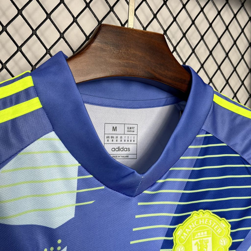 Camisa Manchester United Goleiro 24/25 - Adidas Torcedor Masculina