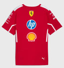 Camisa Puma Scuderia Ferrari F1 Team 2025 - Vermelha