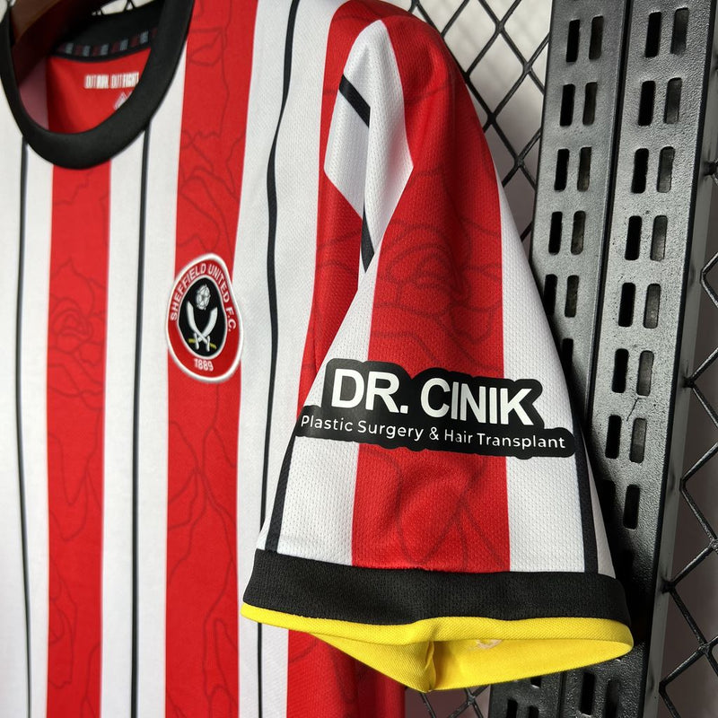 Camisa Sheffield Home 24/25 - Versão Torcedor