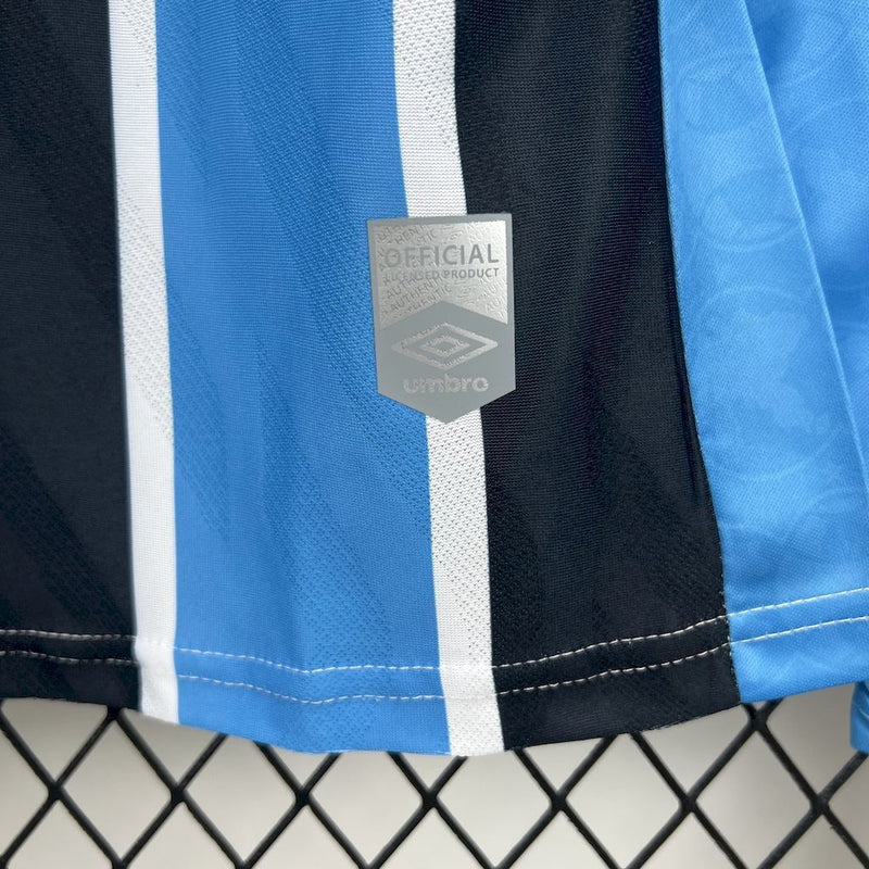 Camisa Grêmio Home 2025/26 - Torcedor Manga Comprida