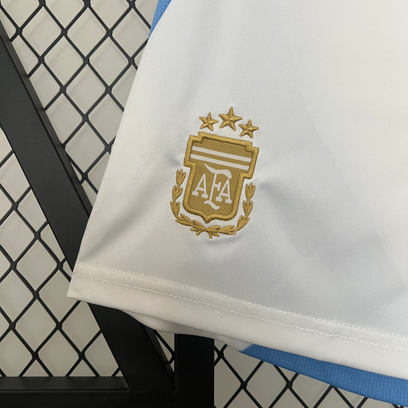 Calção Short Futebol Argentina Home 24/25 - Short Adidas