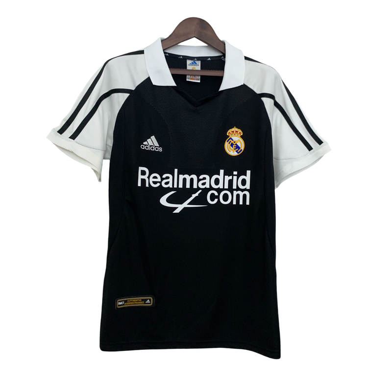 Camisa Real Madrid Away 2001/02 - Adidas Versão Retro