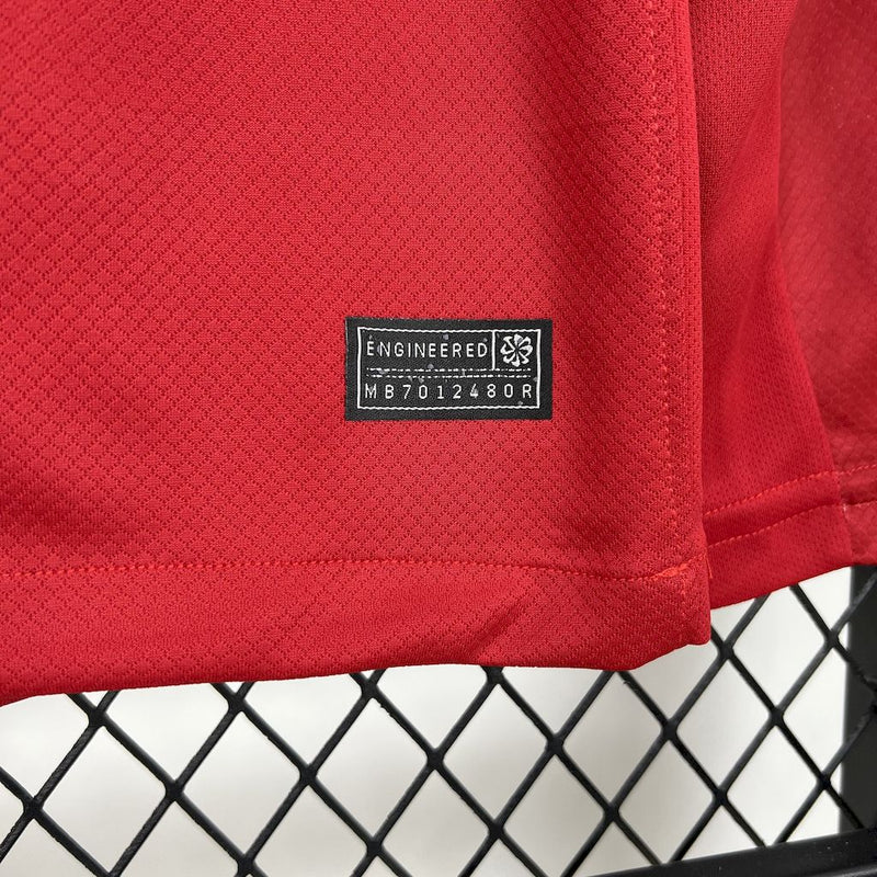 Camisa PSG Goleiro RED Manga comprida 2025/26 - Versão Torcedor