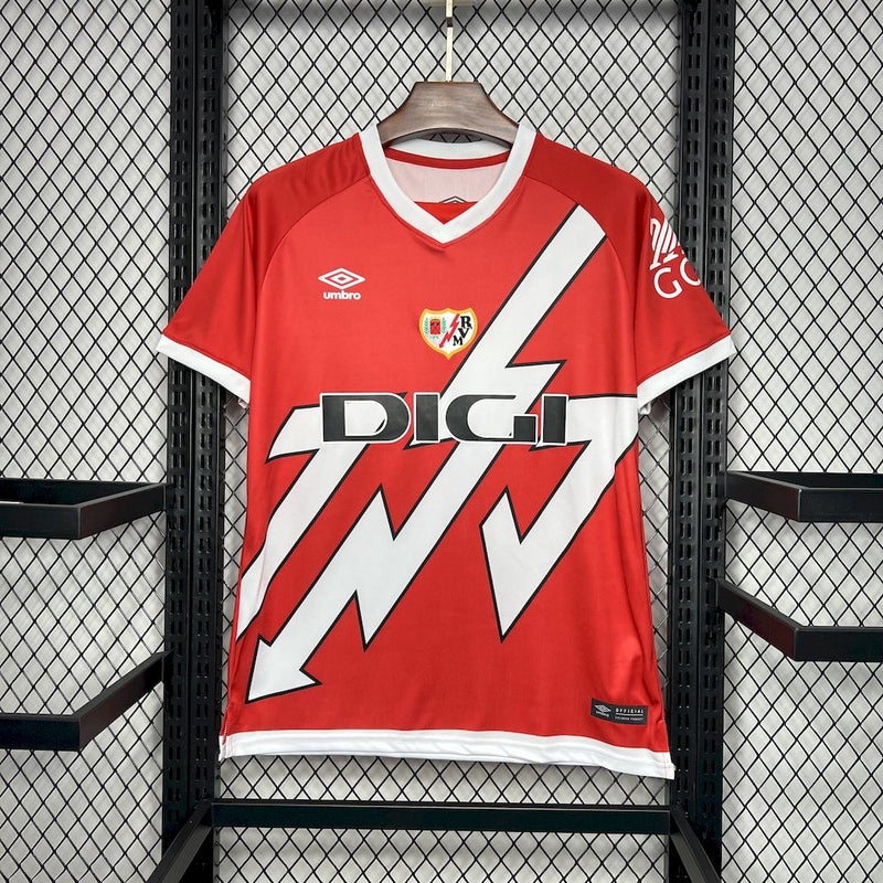 Camisa Rayo Vallecano Home 24/25 - Umbro Torcedor Masculina