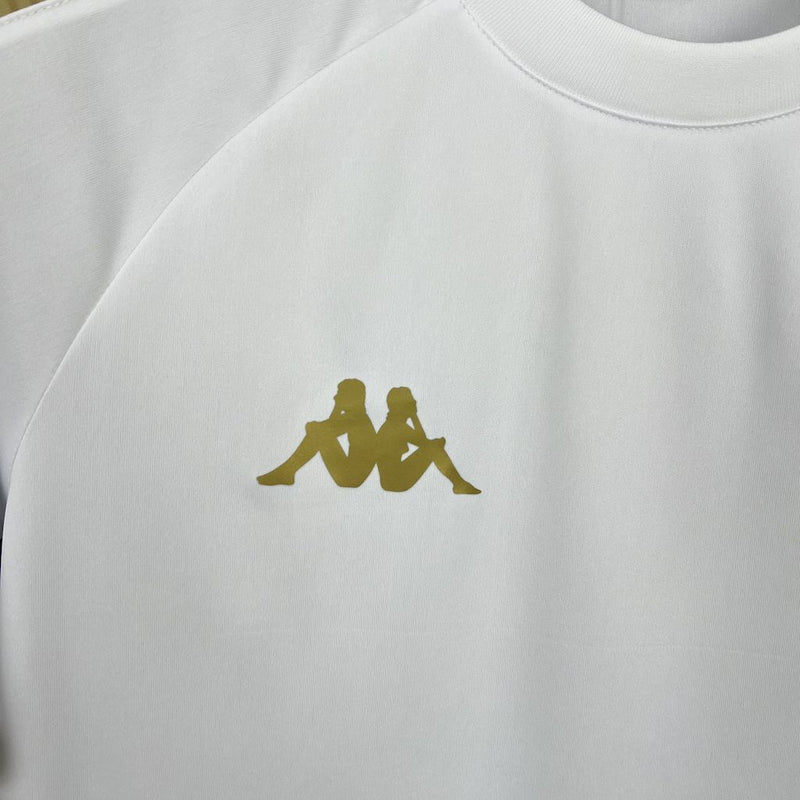 Camisa Vasco da Gama Supporter Gold Branca 2025/26 - Torcedor Masculina