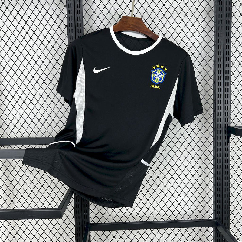 Camisa Brasil Goleiro 2002 - Nike Versão Retro