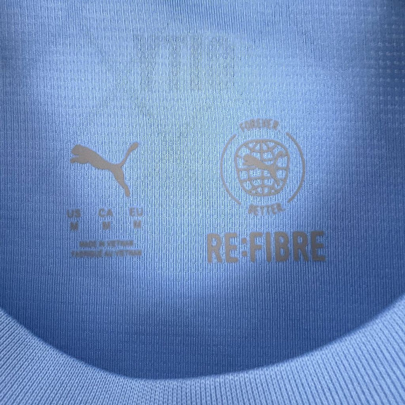 Camisa Manchester City Home 2025/26 - Puma Torcedor Masculina