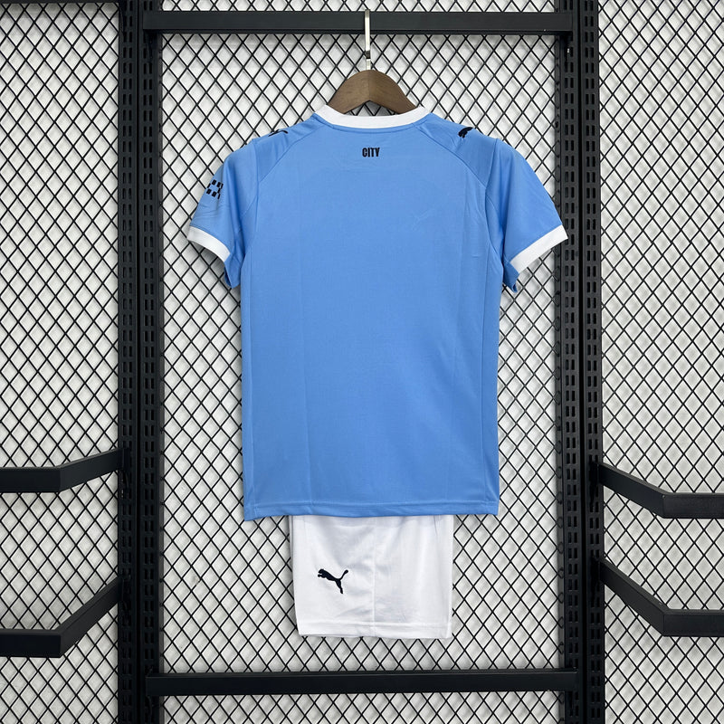 Kit Infantil Manchester City Home 2025/26 - Puma infantil