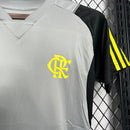 Camisa Flamengo Treino Cinza 24/25- Adidas Feminina