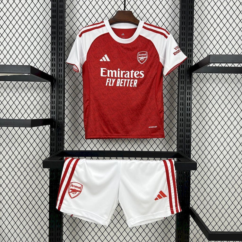 Kit Infantil Arsenal Home 2025/26  -  Infantil