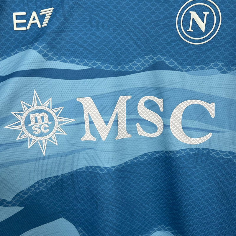 Camisa Napoli Partenope 2025/26 - Torcedor Masculina