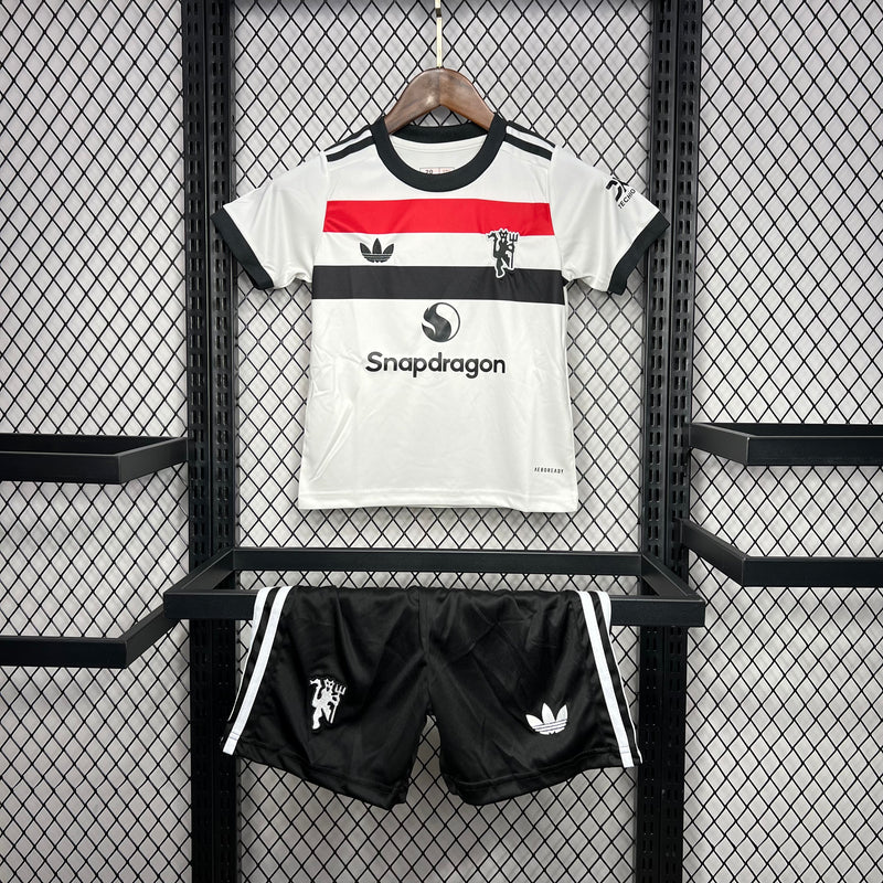 Kit Infantil Manchester United Trird Away 24/25 - Adidas infantil