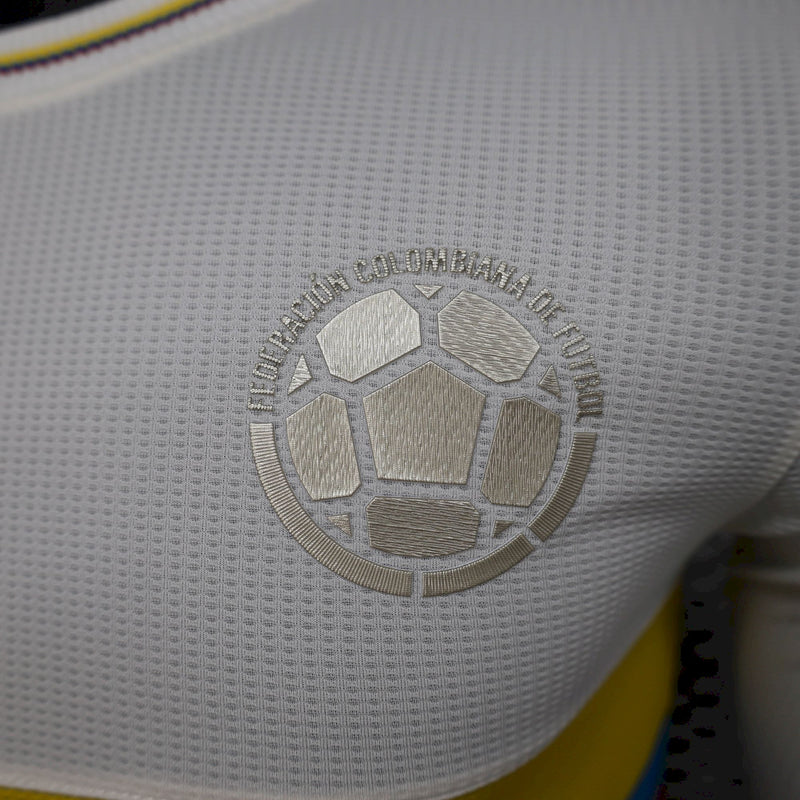 Camisa Colômbia 100 Anos Manga Comprida 24/25 - Adidas Jogador Masculina