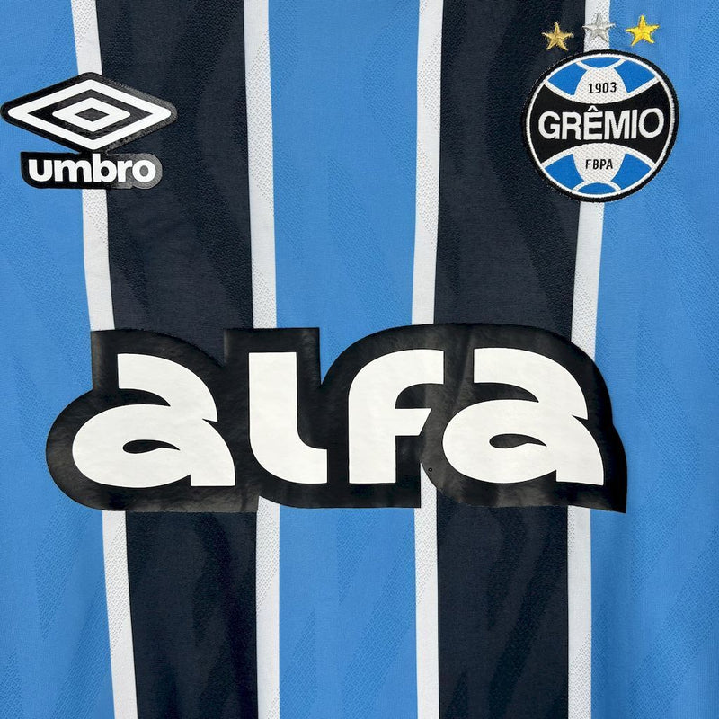 Camisa Grêmio Home 2025/26 - Torcedor Manga Comprida
