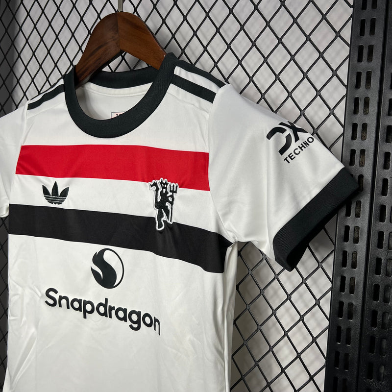 Kit Infantil Manchester United Trird Away 24/25 - Adidas infantil