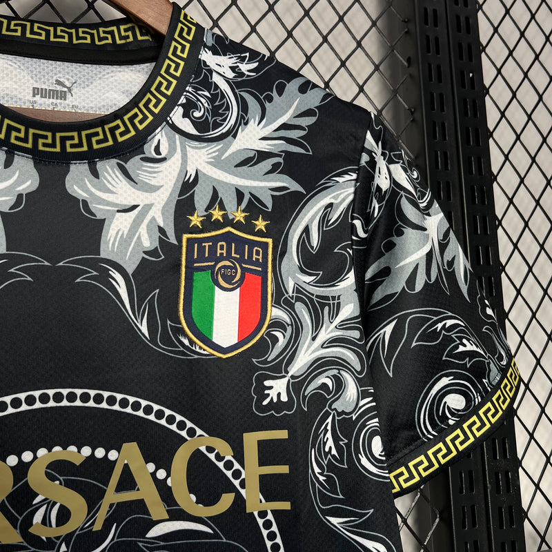 Camisa Seleção Itália Versace Ed. Especial 23/24- Puma Torcedor Masculina
