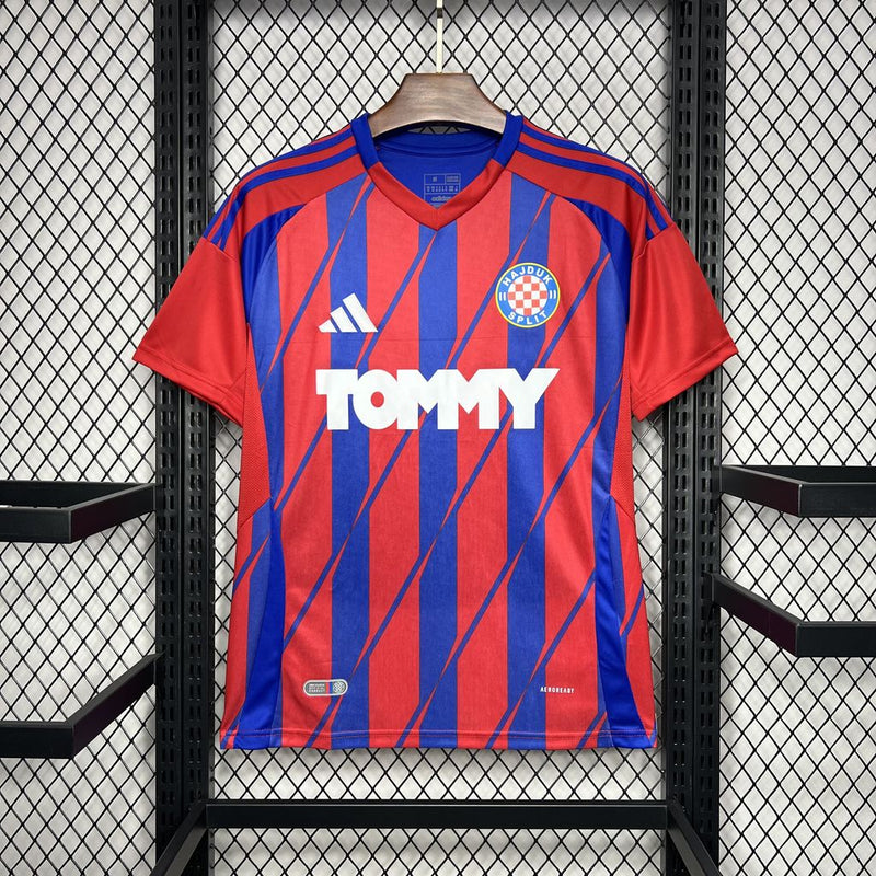 Camisa Hajduk Split Home 24/25 - Adidas Torcedor Masculina