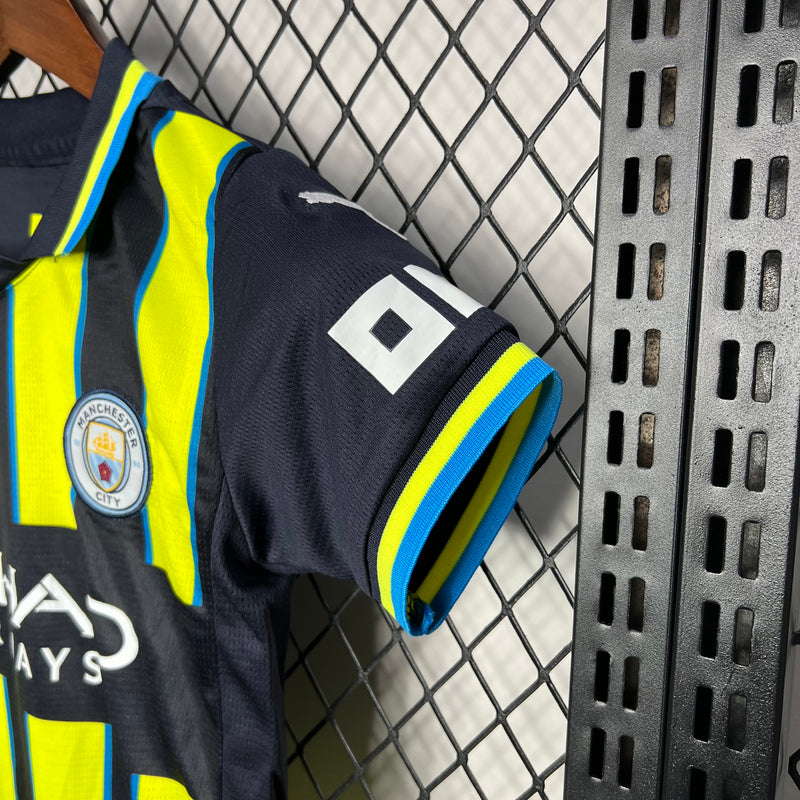 Kit Infantil Manchester City Away 24/25 - Puma Infantil