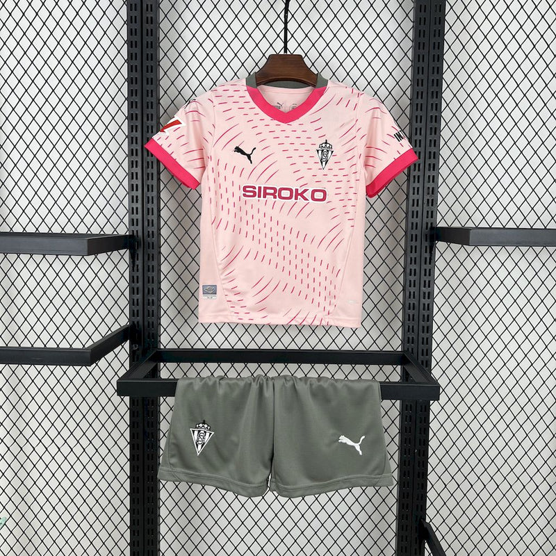 Kit Infantil Sporting de Gijon Third 24/25 - Puma Adidas Infantil