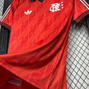 Camisa Flamengo Gola Polo 24/25 - Adidas Torcedor Masculina
