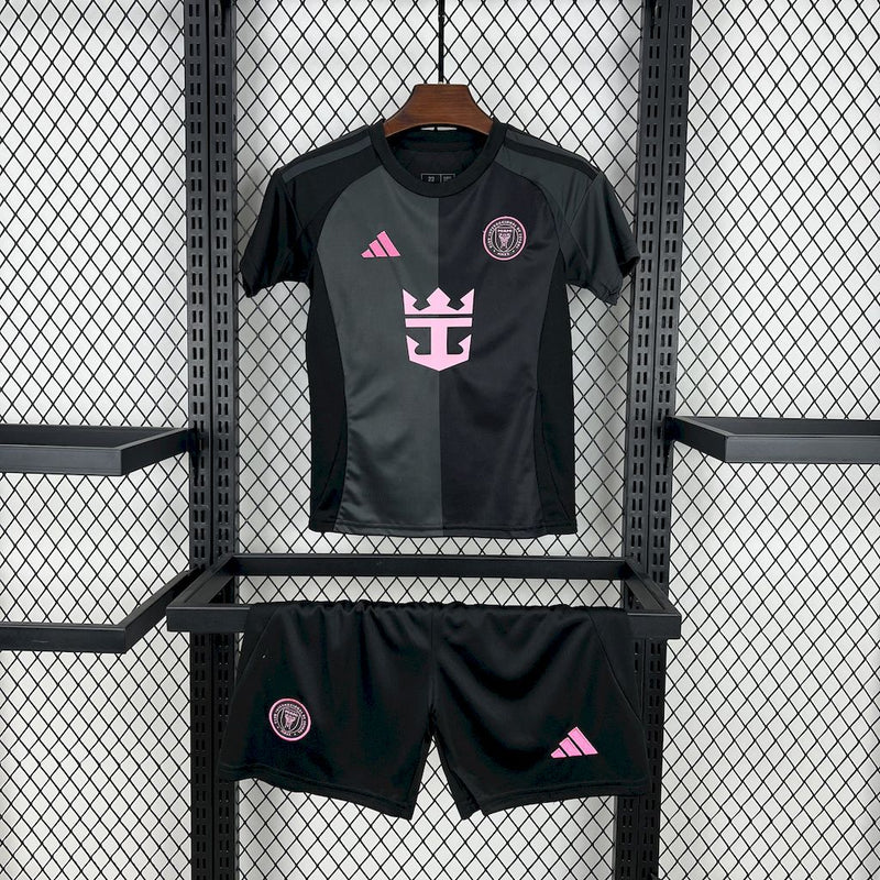 Kit Infantil Inter Miami Away 25/26 - Adidas infantil