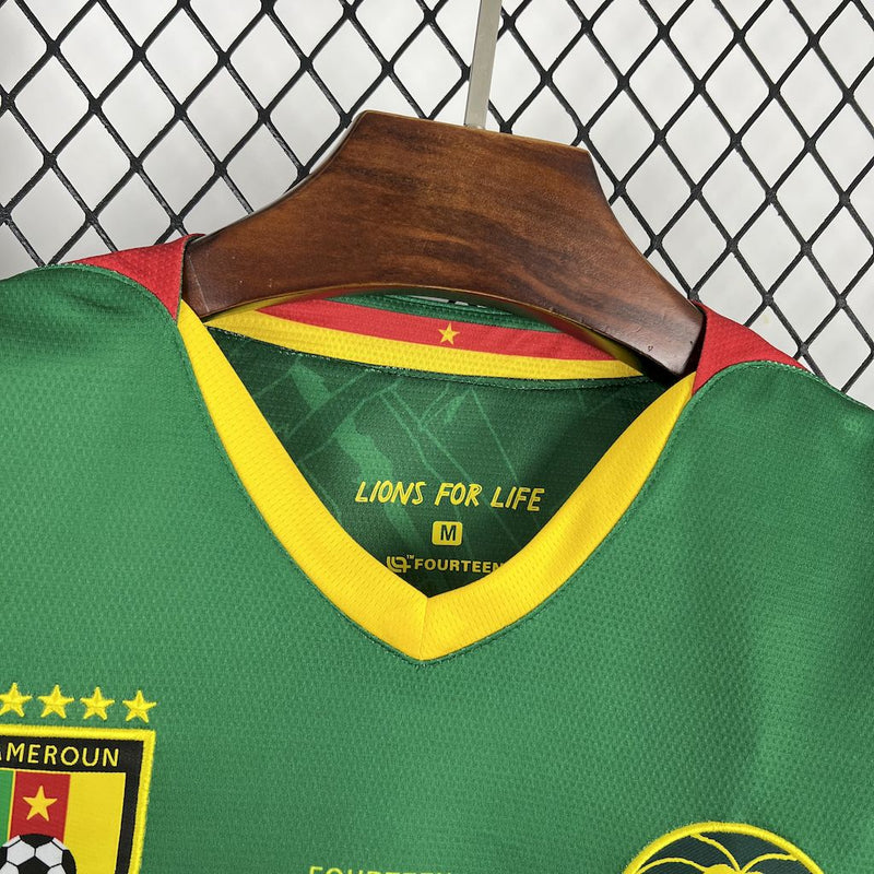 Camisa Seleção Camarões Home 2025/26 - Torcedor Masculina