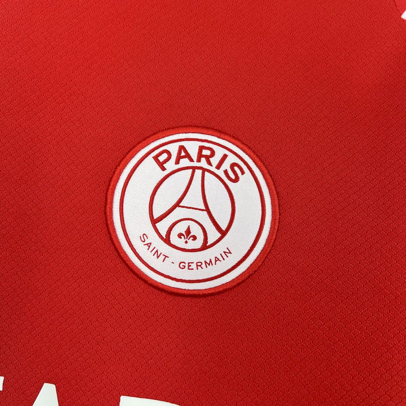 Camisa PSG Fourth Red 2025/26 - Torcedor Masculina