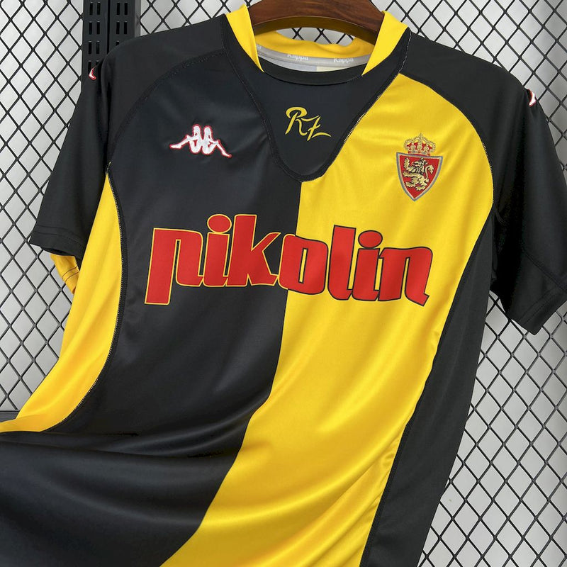 Camisa Real Zaragoza Away 2001/02 - Versão Retro