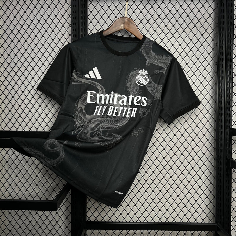 Camisa Real Madrid Y3 Preto 24/25 - Adidas Versão Torcedor