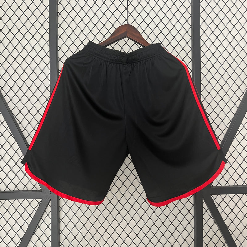 Calção Short Futebol Flamengo Black 23/24 - Short Adidas