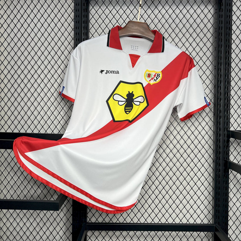 Camisa Rayo Vallecano Home 2001/02 - Versão Retro