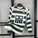Camisa Sporting Home 2001/03 - Versão Retro Manga Comprida