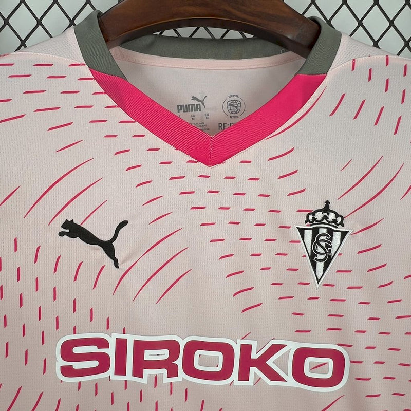 Camisa Sporting de Gijon Third 24/25 - Puma Torcedor Masculina