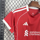 Kit Infantil Liverpool Home 2025/26 - Infantil