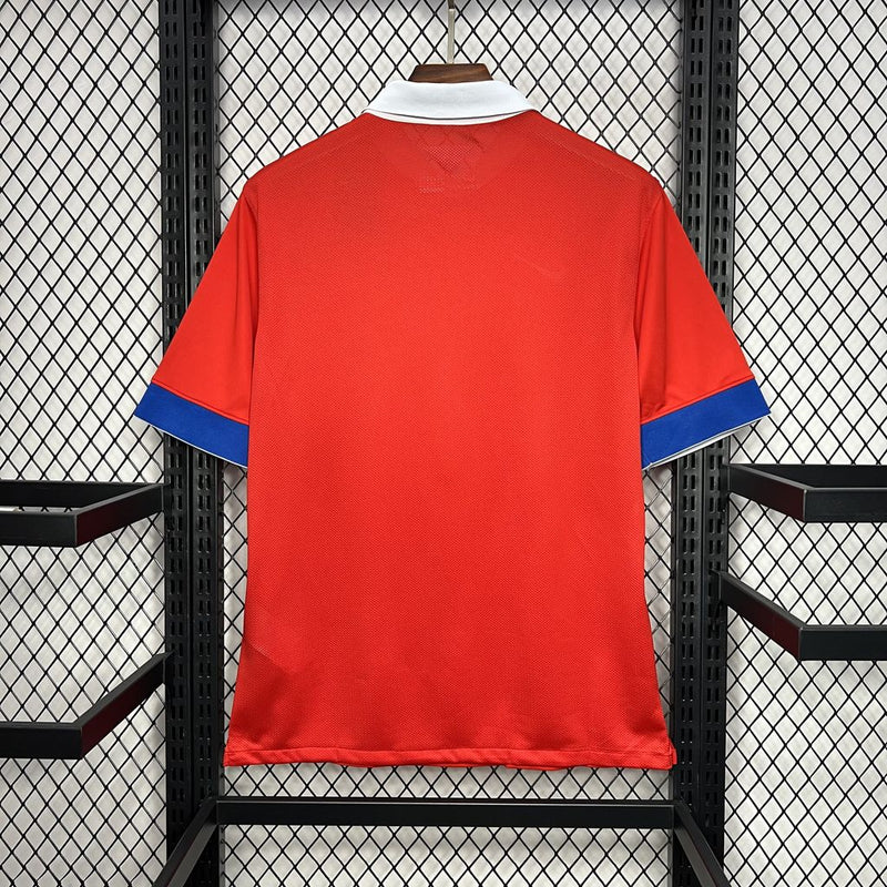 Camisa Chile Titular 2015/16 - Versão Retro