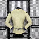 Camisa Barcelona Away Manga Comprida 2025/26 - Jogador Masculina