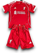Kit Infantil Liverpool Home 2025/26 - Infantil